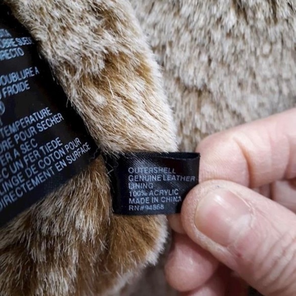 New Bernardo Leather Jacket - Picture 5 of 5